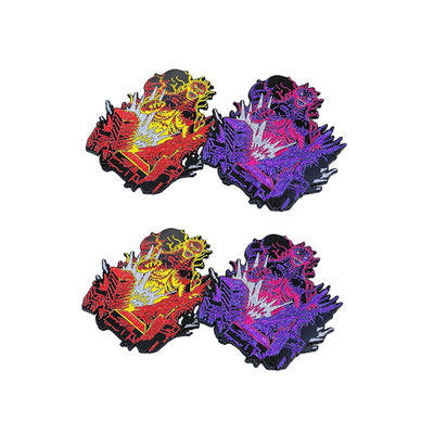 acheter Taille de sablage violet Logo personnalisé épingles en lapel épingles métalliques Badges artisanaux personnalisés online manufacture