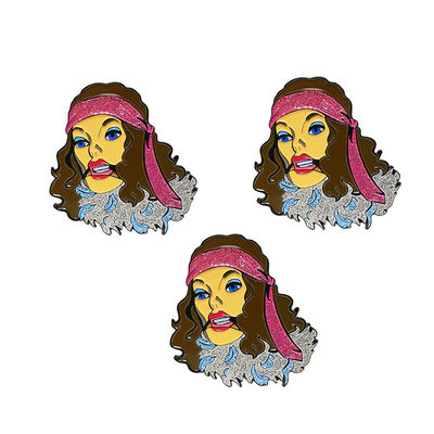 acheter Logo personnalisé or argenté cuivre plaqué émail dur épingle en lapel épingle métallique online manufacture