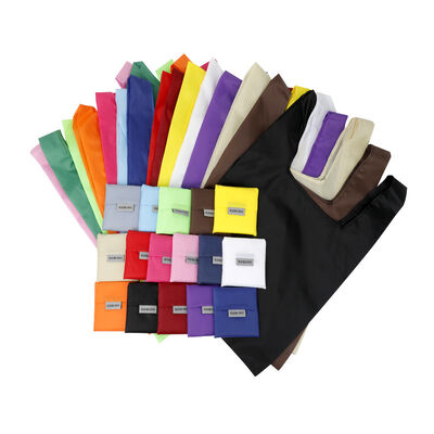 Un bon prix. Heavy Duty Expandable Shopping Tote Bag Large Reusable Foldable Grocery Storage Bags Nylon Polyester Folding Bag (in stock) en ligne