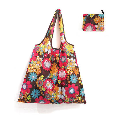 acheter Sacs fourre-tout imprimés personnalisés - Polyester recyclé pliable, sacs de shopping et de promotion en couleur online manufacture