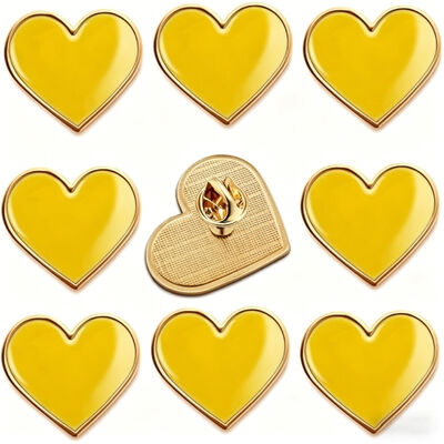 acheter Les épingles à revers en émail personnalisé en gros avec plaque dorée et un design mignon sont des emblèmes métalliques d'un fabricant de badges. online manufacture