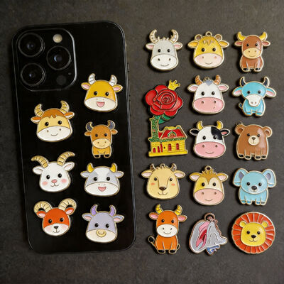 acheter Des autocollants en émail doux gravés en arabe personnalisés et des badges de la ville pour la décoration du téléphone et les cadeaux culturels. online manufacture