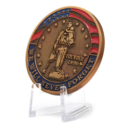 Monnaie de défi personnalisée de haute qualité 3D 2D Souvenir métallique commémoratif émail golg Monnaie de conception gravée Monnaies de collection