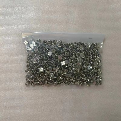 L'embrayage en alliage de zinc poli épingle arrière d'embrayage papillon avec taille personnalisée pour la décoration intérieure