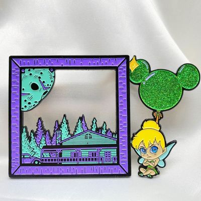 Impression numérique créative épingles personnalisées souvenirs métalliques épingles de chapeau de dessin animé