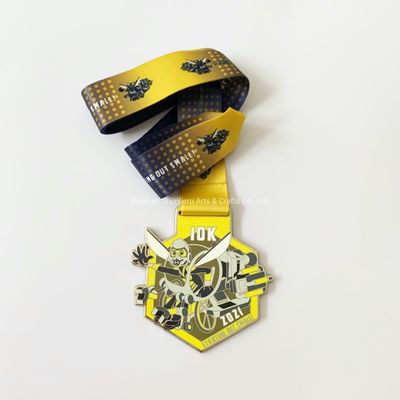Médaille sportive de forme personnalisée pour les grossistes Médailles d'or et de bronze de taekwondo
