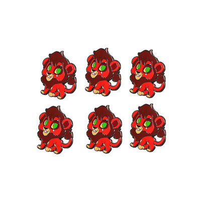 Nouveau design épingle à revers broche métallique personnalisée badge indépendance épingle de dessin animé