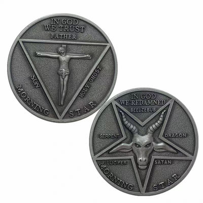2.25 en jeux d'arcade pièces de monnaie personnalisées pièces de monnaie maçonniques