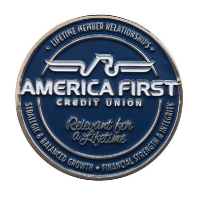 1/2 pouce - 4 pouces pièces de défi 3D en alliage de zinc personnalisées pour cadeaux commémoratifs et professionnels