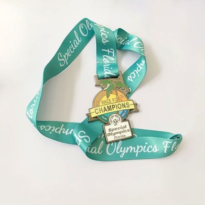 Logo personnalisé Sports Stamping Press Médailles d'honneur pour les événements personnalisés Médailles d'or pour le marathon cool