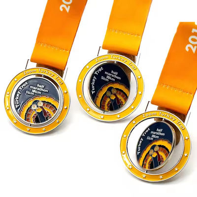 Club de natation Océan Médailles sur mesure en métal Sports Médailles personnalisées pour la Journée du sport