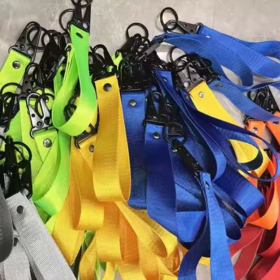Lanière de clé personnalisée en nylon, porte-clés créatif personnalisé, porte-clés en polyester, porte-clés de moto