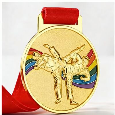 Un bon prix. Médaille métallique personnalisée de haute qualité en ligne