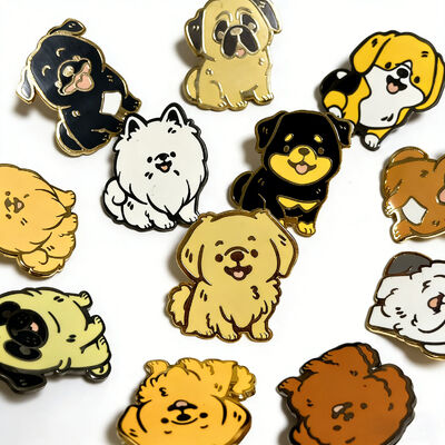 Un bon prix. Broches personnalisés en gros de Chine – Métal doré personnalisé – Émail souple/dur pour chapeaux et vêtements en ligne