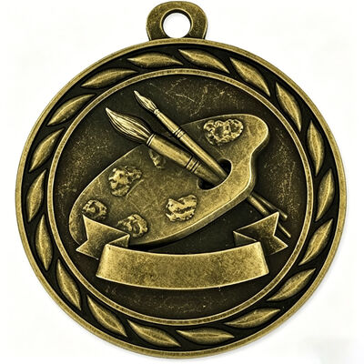 Un bon prix. Médailles en alliage de zinc sur mesure Trophées sportifs Gymnastique Prix pour compétition Cadeaux en gros en ligne