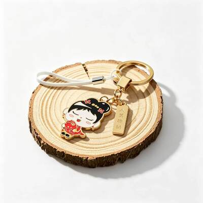 Un bon prix. Porte-clés personnalisé animal doux émail dur fabricant d'artisanat en métal pour sac cadeau en gros en ligne