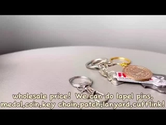 Personnalisez votre propre porte-clés métallique