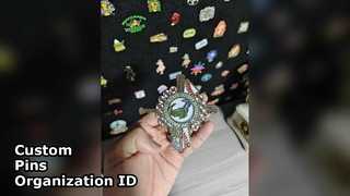 Épinglettes personnalisées pour l’identification de l’organisation